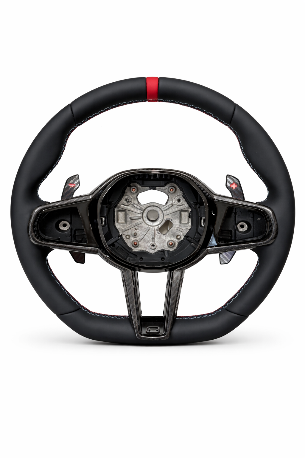 Leather CS Car Steering Wheel for BMW G20/G80
